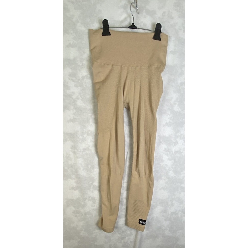 Adidas Leggings Women Size Large  Formotion Sculpt Training Tight Hazy Beige